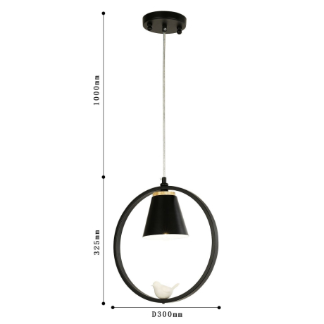 Подвесной светильник с лампочкой F-promo Uccello 2938-1P+Lamps E27 P45 