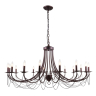 Подвесная люстра с лампочками F-Promo Plini 2590-18P+Lamps E14 Свеча 