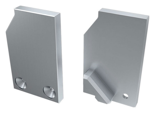 Заглушка для профиля левая Arlight ALM 026733 