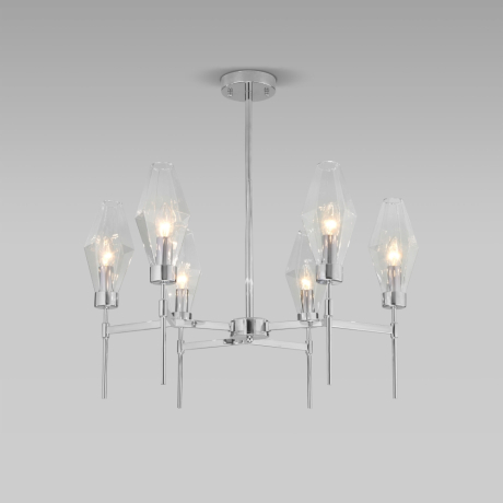 Люстра на штанге 60143/6 хром Eurosvet (a061939) 