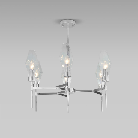 Люстра на штанге 60143/6 хром Eurosvet (a061939) 