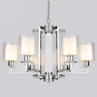 Подвесная люстра iLamp King RM6201-6 CR+CL