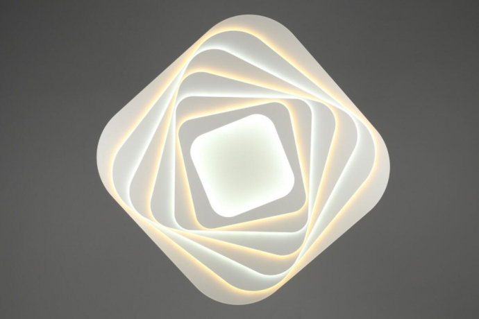 OML-07607-415 Потолочная светодиодная люстра с пультом ДУ Omnilux Verres 