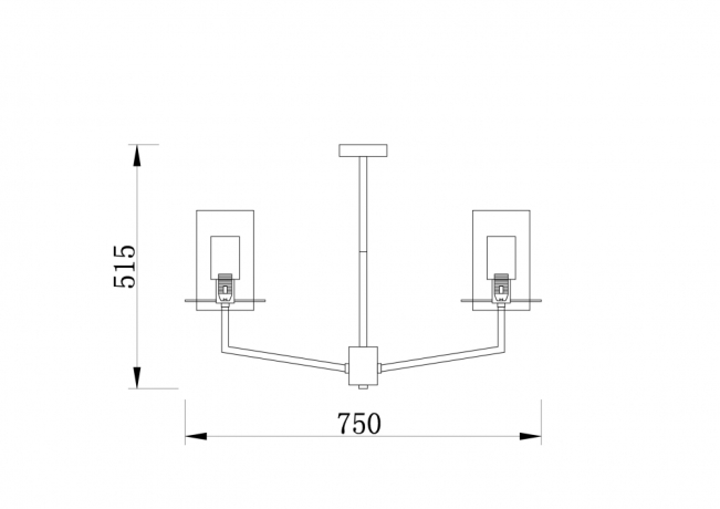 Люстра на штанге Freya Felicity FR5206PL-06FG 