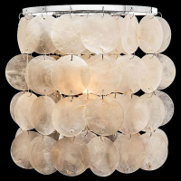 Настенный светильник Eurosvet 60005/1 хром/перламутр