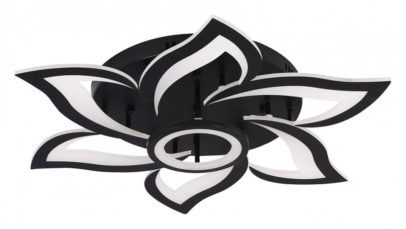 Потолочная люстра Natali Kovaltseva OLIMP HIGH-TECH LED LAMPS 82020 BLACK 