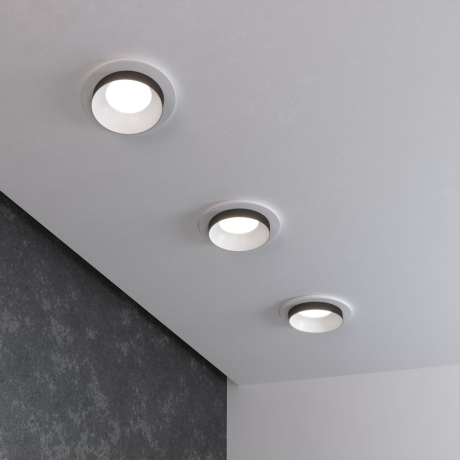 Встраиваемый светильник Elektrostandard 113 MR16 белый/черный (a053342) 