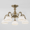 Люстра потолочная Eurosvet Caldera 60106/5 античная бронза a045755 