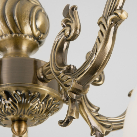 Люстра потолочная Eurosvet Caldera 60106/5 античная бронза a045755 