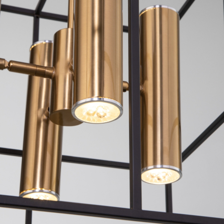 Потолочный светильник Eurosvet 70142/8 латунь (a060669) 