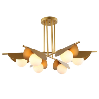 Люстра потолочная с Led лампочками в комплекте Favourite 2366-6P+Lamps
