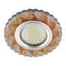 Встраиваемый светильник с LED подсветкой Fametto Luciole DLS-L139 Gu5.3 Glassy/Tea (UL-00003873) 