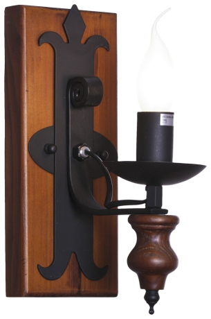 Бра с лампочкой Velante 586-701-01+Lamps E14 Свеча 