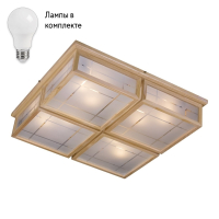 Светильник потолочный с Led лампочками в комплекте Velante 548-717-08+Lamps