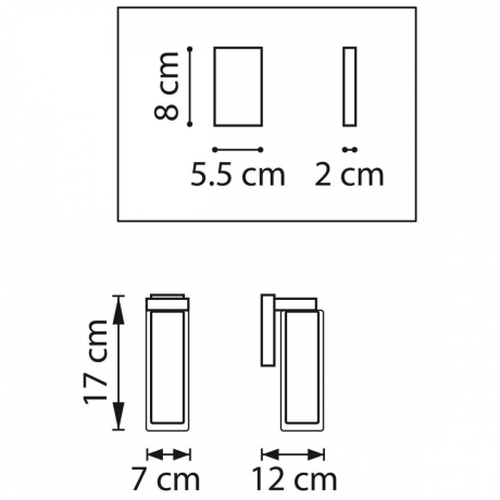 Бра Lightstar Cilino 756616 