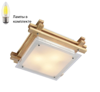 Потолочный светильник с лампочками Arte lamp A6460PL-3BR+Lamps
