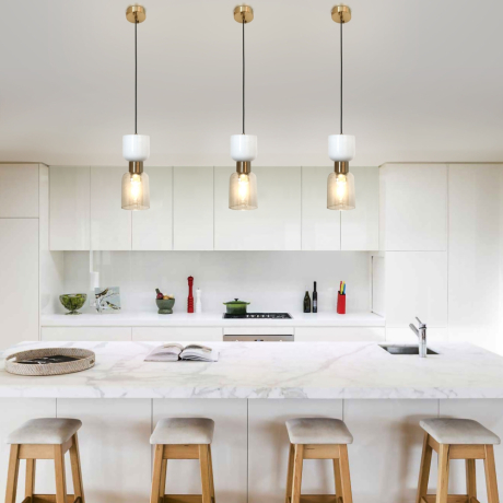 Подвесной светильник Eurosvet Tandem 50118/1 латунь 