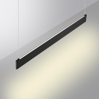 359546 LEDO NT25 000 черный Светильник подвесной диммир. со сменой цв.темпер. (пульт ДУ/прилож. Smart Life) IP20 LED 12/24W 220-240V 3000-5700К ITER NOVOTECH