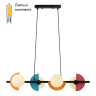 Светильник подвесной с Led лампочками в комплекте Velante 224-073-04+Lamps 