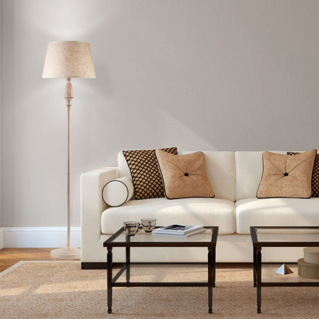 Торшер London 01081/1 белый с золотом (a047205) 