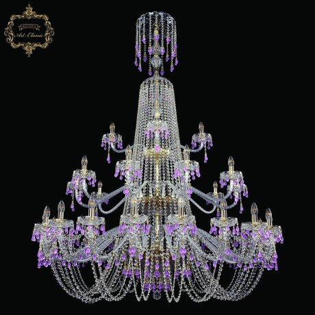 Подвесная люстра Bohemia Art Classic 11.24 11.24.20+10+5.530.3d.XL-194.Gd.V7010 