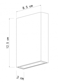 Фасадный светильник Arte lamp Algol A2750AL-2BK