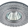 Встраиваемый светильник cо LED подсветкой Эра DK LD3 SL/WH (Б0019202) 