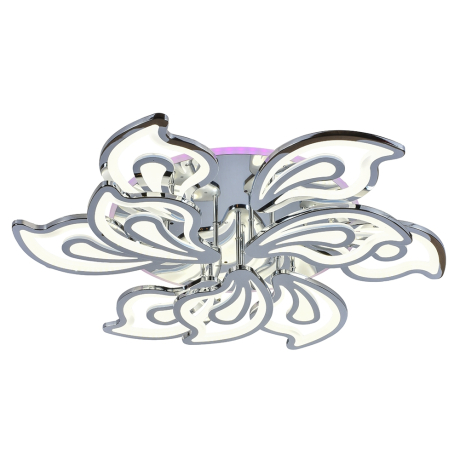 Светодиодная люстра с пультом д/у Profit Light 8073/6+3 CHR 