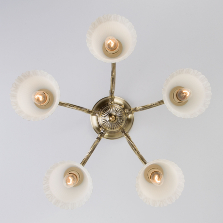 Люстра потолочная Eurosvet Campina 60107/5 античная бронза a045764 