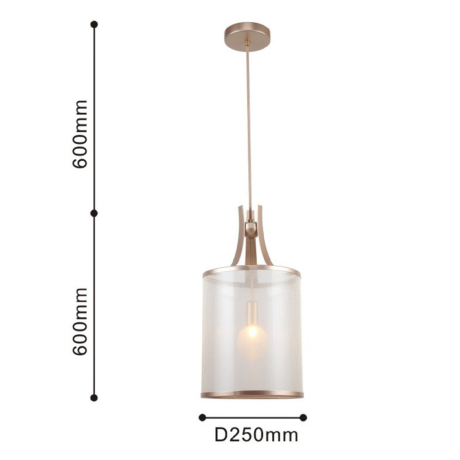 Подвесной светильник с лампочкой от Lustrof Химико 2551-519435 