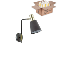 Бра с лампочкой Lumion Marcus 3638/1W+Lamps E14 Свеча