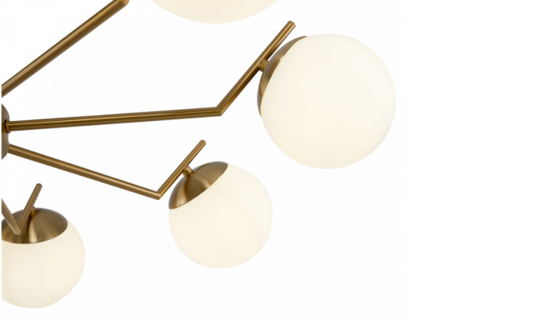 Люстра на штанге Freya Mon FR5173PL-08BS 