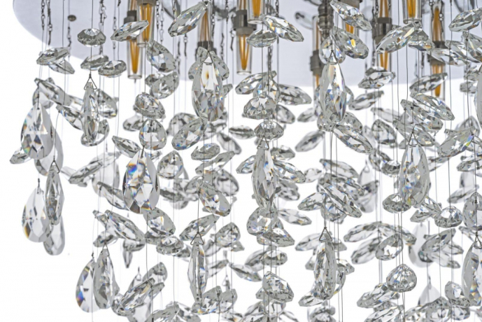 Люстра потолочная с Led лампочками в комплекте Arti Lampadari Flusso H 1.4.55.638 N+Lamps 