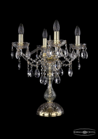 1415L/4/141-47/G Настольная лампа Bohemia Ivele Crystal