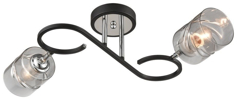 Люстра потолочная с 2 Led лампами. Комплект от Lustrof №277005-708060 