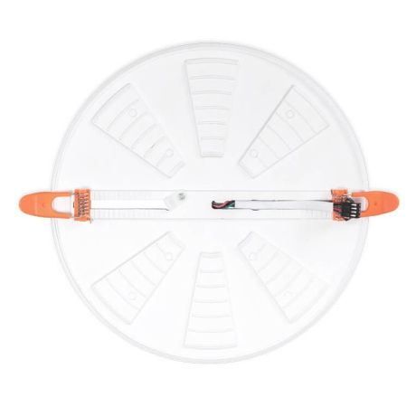 Встраиваемый cветодиодный светильник с регулируемым крепежом и подсветкой Ambrella light Downlight DCR305 