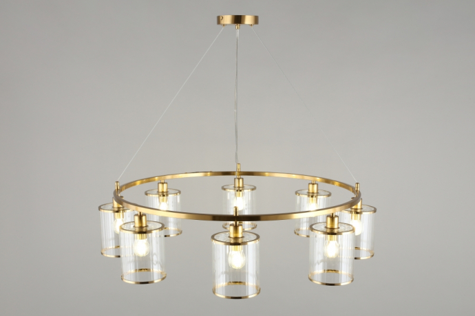 Люстра подвесная с лампочками Omnilux OML-59803-08+Lamps 