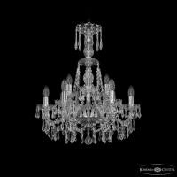 Подвесная люстра Bohemia Ivele Crystal 1403 1403/6+3/195/XL-65 Ni