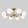 Потолочная люстра Eurosvet Frost 70154/8 латунь (a057068) 