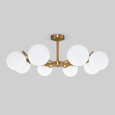 Потолочная люстра Eurosvet Frost 70154/8 латунь (a057068) 