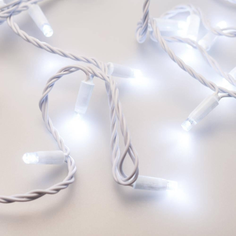 10м. Уличная гирлянда нить холодный свет Ardecoled 230V ARD-String-Classic-10000-White-100Led-Std White (25811)
