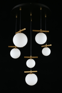 Люстра подвесная с Led лампочками в комплекте APLOYT APL.643.03.06+Lamps