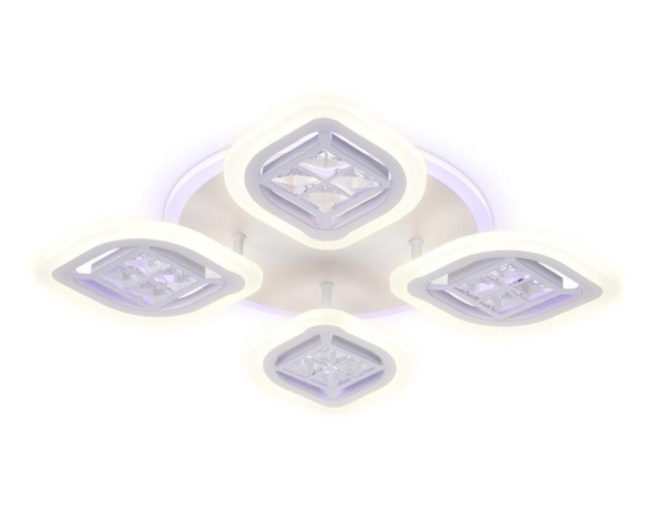 Потолочная светодиодная люстра с пультом д/у Ambrella light Ice FA280 