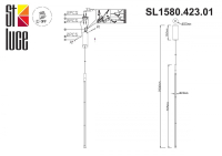 Подвесной светодиодный светильник Ralio St-Luce SL1580.423.01