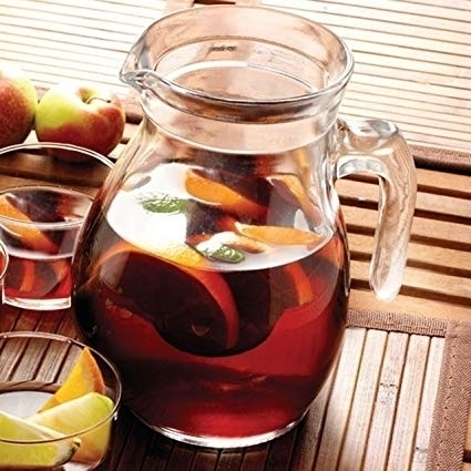 Нарушена упаковка!  <165225> Кувшин с красной крышкой Bormioli Rocco Sangria 1500 мл Б0031481 (335940MR2121990)