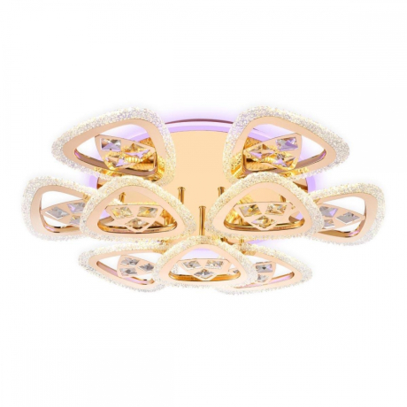 Потолочная диммируемая люстра с пультом ДУ Ambrella light FA2923 GD 