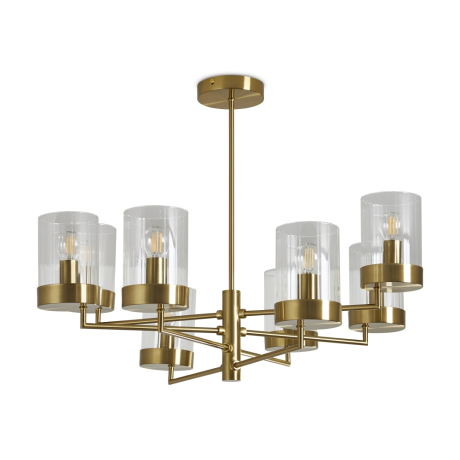 Люстра на штанге Freya Clip FR5426PL-08BS 