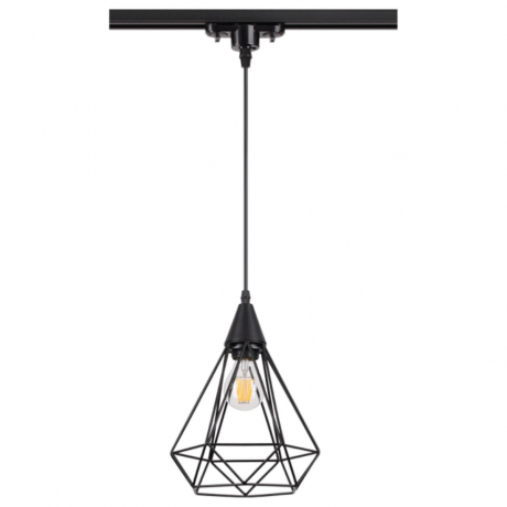 Нарушена упаковка!  <141717> Однофазный светильник на подвесе для трека Novotech Zelle 370421