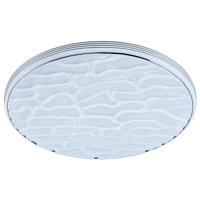 Витринный образец!  <334142> Потолочный светодиодный светильник с пультом ДУ Profit Light 2158/350 WH+CR RGB 100W 3000-6000K