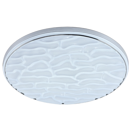 Витринный образец!  <334142> Потолочный светодиодный светильник с пультом ДУ Profit Light 2158/350 WH+CR RGB 100W 3000-6000K